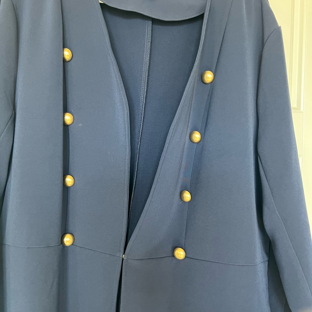Long Blue Navy Jacket